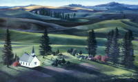 Idaho Landscape, 15 x 25